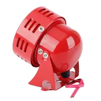 12V 110dB voiture Air Raid sirène klaxon électrique alarme sonore fort incendie sécurité sauvetage pour voiture camion moto vélo