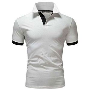 Nueva moda de verano logotipo bordado personalizado hombres ropa de trabajo hombres de manga corta polos en blanco hombres Golf Polo camisa - Product Image 6