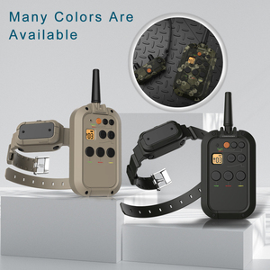 Điều khiển từ xa chó huấn luyện vỏ cây 900 mét xung tĩnh điện không thấm nước có thể sạc lại điểm tiếp xúc có thể thay thế thông minh - Product Image 2