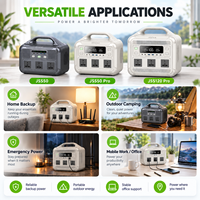 Générateur solaire portable 500W, station d'alimentation pour appartement, alimentation de secours, fabricant