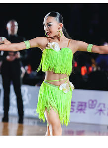 Vennystyle Niñas Niños Salón de baile moderno Vestido de baile latino Borla Flecos Salsa <span class=keywords><strong>Tango</strong></span> Ropa de baile Rendimiento Vestido de baile latino Mujeres - Product Image 5