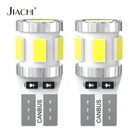 Bombilla LED JiaChi Super Brillante T10 W5W, Sin Errores Canbus, para Accesorios de Motocicleta y Automóvil, Luz de Posición, Luz de Maletero, Luz Baja 501, 6000K