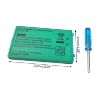 Batterie rechargeable Li-ion 3,7 V 850 mAh pour GBA SP, batterie de charge pour manette de jeu Gameboy Advance SP