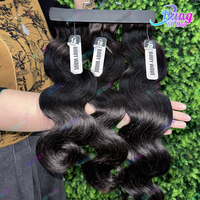 Venta al por mayor de mechones de cabello humano brasileño sin procesar, mechones de cabello con cutícula alineada Virgen sin procesar, extensiones de cabello humano baratas de doble estirado