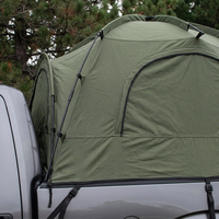 Tente de camion robuste imperméable OEM/ODM, style tactique, pour benne de pick-up avec auvent, ajustement universel pour F150 Silverado Ram Tundra