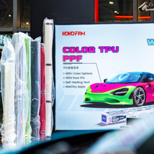 HOHOFILM OEM Venta al por Mayor de <span class=keywords><strong>Película</strong></span> Protectora de Pintura TPU de Colores, Autoadhesiva, Antiarañazos, Acabado Brillante y Mate, Múltiples Colores, TPU PPF - Product Image 1
