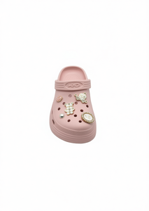 Sandali Zoccoli per Bambini con Spille Animatrici, Taglia 19, per Bambine, Abbigliamento Casual Estivo - Product Image 1