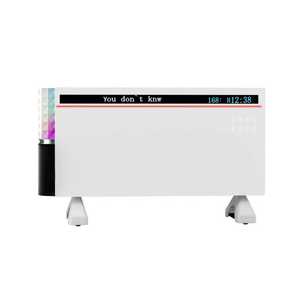 Ventilador Eléctrico Versátil para Interiores con Opciones de Uso Independiente/Contra Pared, Conectividad Inteligente para el Hogar, Función de Lámpara de Ambiente Colorida - Product Image 2