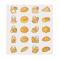 Patchs Hydrocolloïdes Anti-Acné Imprimés Oursons Mignons et Gâteaux pour Boutons et Imperfections, Autocollants pour le Visage et la Peau, 20 Unités