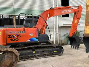 ญี่ปุ่นใช้ HITACHI ZX120 รถขุดตีนตะขาบไฮดรอลิก ใช้รถขุดฮิตาชิ EX120 ZX120 Zaxis 120-6 รถขุด - Product Image 2