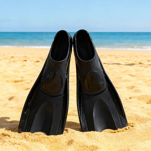 बच्चों के लिए कस्टम नरम सिलिकॉन शॉर्ट ब्लेड तैरने वाले बच्चों के लिए स्नॉर्कलिंग फिप्स प्रशिक्षण स्विमिंग पूल सहायक उपकरण - Product Image 6