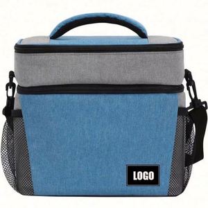 Custom Waterproof Soft Thermal Insulated Beach Picnic Wine Beer Breastmilk <b>Lunch</b> Ice Food Cooler Travel <b>Tote</b> Shoulder <b>Bag</b> Logo - Product Image 1