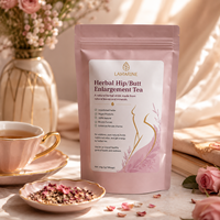 Thé aux fleurs pour l'agrandissement des seins et des fesses A-D en 28 jours, 100% à base de plantes, en sachet pour le soin