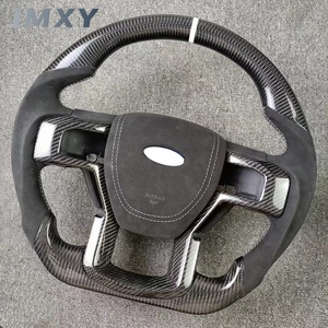 Volante Sportivo in Fibra di Carbonio per <span class=keywords><strong>Ford</strong></span> Raptor F150, Accessorio Auto Personalizzato - Product Image 2