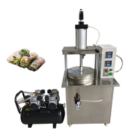 Tortilla Manual Roti Making Machine Suppliers Mexican Tortilla Make Machine with Baking Big Tortilla Making Machine