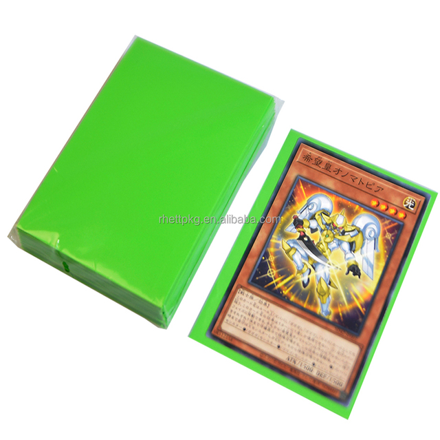 Premium Matte Card Sleeve for MTG Yugioh Game Consistently Cutting Features for Card Holders