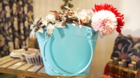 Vente directe de 2.8 gallons 12 "jardinières colorées Pots de fleurs uniques et élégants pour plantes d'intérieur et décoration
