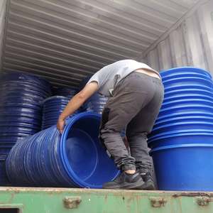 Wholesale Modern Blue Rotational Molding Large <strong>Plastic</strong> Pond Aquarium <strong>Fish</strong> <strong>tank</strong> Price - Product Image 5