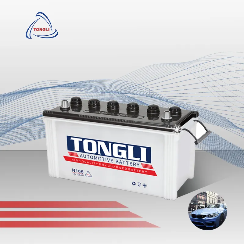 12V 150AH Japanse Standaard Oem Droog Opgeladen Auto Batterij N150 Koreaanse Technologie Auto Batterij