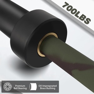AOR Hot Selling High Quality Camouflage Barbell <strong>Bar</strong> 20KG 700lbs for Exercise - Product Image 1
