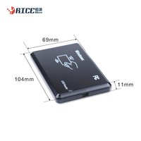 Lector de Tarjetas Inteligentes RFID Magnéticas IC ID para Control de Acceso/Metro/Autobús/Autos