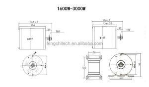 มอเตอร์สกู๊ตเตอร์ไฟฟ้า 36V 48V 800W แรงบิดสูง ประสิทธิภาพ IE4 อายุการใช้งานยาวนาน สำหรับระบบขับเคลื่อนรถยนต์ไฟฟ้า - Product Image 6