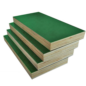 Pannelli di <span class=keywords><strong>compensato</strong></span> laminato con film in plastica PP verde, anima in pioppo, spessore 9-25 mm, di prima qualità, per uso esterno e costruzioni - Product Image 2