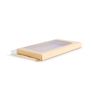 Bán buôn biểu tượng tùy chỉnh thân thiện với môi giấy kraft bao bì sản phẩm em bé hộp móc áo với cửa sổ PVC - Product Image 5