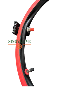 Nouvelle chambre à air de rechange pour moto, <span class=keywords><strong>18</strong></span> pouces, rouge, en butyl, pour enduro, qualité OEM - Product Image 2