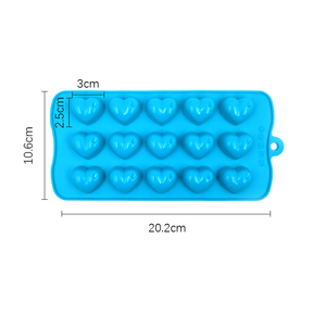 Green Silicone Shell Shape <b>Ice</b> <b>Cube</b> Tray 15 Cavities Easy Release Food Safe Reusable Mold for <b>Ice</b> Cream and Frozen Treats - Product Image 3
