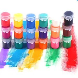 Excellent Design Painting Set 7 Colors Non Toxic Finger Paint For Kids