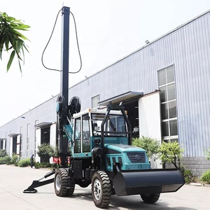 Máy Kéo Xe Tải Gắn Quay Di Động Micro Cọc Khoan Giàn Khoan Máy Khoan Vít Cọc Điều Khiển - Product Image 2