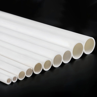 Tuyaux en PP blancs sur mesure, durables, certifiés ISO9001, fabriqués en usine