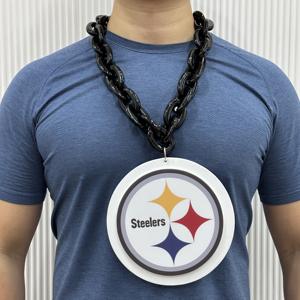 In magazzino spedizione veloce multistrato struttura 3D Detroit leoni catene collana con lunghezza 32 ''/35''/38 ''anelli oversize - Product Image 5