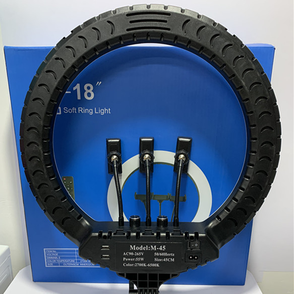 2022 Original Design 14 INCH Rl-18 Rl-21 18INCH 21Inch Ring Light 45cm 54cm Led Ringlight 2.1m Tripod Stand Remote