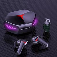 Écouteurs Intra-Auriculaires Gamer TWS Audifonos T33 Lumière Colorée Multicolore Cool, Sans Fil M10 Faible Latence Oraimo Bluetooth