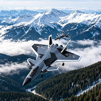 Avion de Chasse RC J20 avec 2 Batteries, en Mousse EPP, Télécommandé, Prêt à l'Emploi, Jouet Avion de Chasse pour Enfants, Idéal comme Cadeau