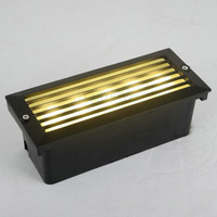 Lampes LED encastrées pour marches, extérieur, ampoule E27 ou source lumineuse LED SMD, éclairage de passage, grille de protection YY-QJL011