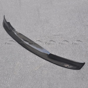 2001+ for BMW E46 M3 CSL Carbon Fiber Front Bumper Lip with Chin Lip Spoiler Rocker Winglet <b>Splitter</b> Flap New Condition - Product Image 2