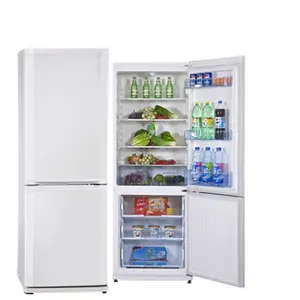 Двухсторонний перезаряжаемый домашний холодильник для мороженого и мяса и овощей со стеклянной дверью