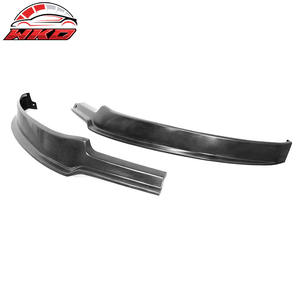 Compatible con Ford Focus Base 12-14, estilo KB, alerón delantero sin pintar, PU, 2 piezas, accesorio exterior de alta calidad - Product Image 4