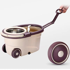 2025 Household Items Cleaning Products 360 <b>Mop</b> <b>and</b> <b>Bucket</b> Set With Self Separation Dirty - Product Image 2