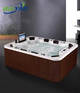 <span class=keywords><strong>Spa</strong></span> extérieur 8 personnes Bain à remous Piscine à remous Baignoire autoportante Balboa Massage à bulles d'air Baignoires en acrylique - Product Image 2