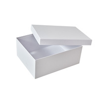 Boîte cadeau rigide en carton A4/A5 personnalisée de luxe, imperméable, portable, en deux parties, avec doublure en éponge, gaufrage, écologique, recyclée