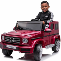 Auto Elettrica G 500 6V a 2 Posti con Licenza Ufficiale per Bambini da 5 a 7 Anni con Telecomando, Alimentata a Batteria, Certificata CE DDP