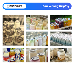 Hengzhi tự động có thể niêm phong máy chuyên nghiệp chất lượng cao nhựa có thể niêm phong máy cho quán cà phê snack bar bong bóng trà cửa hàng - Product Image 5