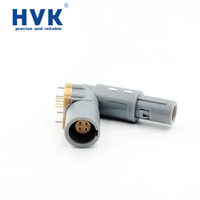 Compatible avec la prise d'aviation originale Lemo, prise isolée en plastique 1P PPG M0.8GG.N/PPG.M0.8GG.N, prise et prise de courant en plastique