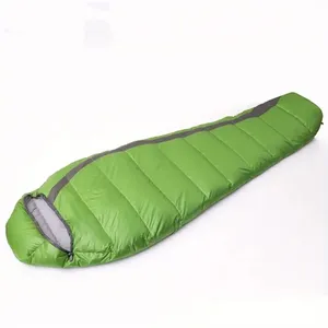 Leichter Outdoor-Camping-Schlafsack in Mumieform ultraleicht Gänsedaunen-Schlafsack Fabrik Großhandel Lieferant