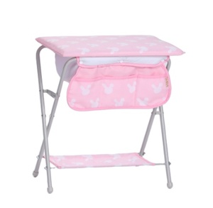 Belle rose bricolage enfants meubles en fer jouets Portable <span class=keywords><strong>pliant</strong></span> Mini poupée cadre de <span class=keywords><strong>lit</strong></span> OEM ODM usine <span class=keywords><strong>lit</strong></span> en métal - Product Image 3