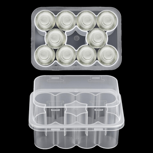 Boîte de rangement en plastique transparent pour flacons de 2x3 ml, vente en gros, pour étuis de rangement de 3 ml - Product Image 3